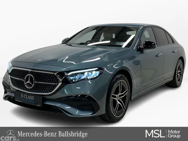 Mercedes-Benz E-Class Saloon, Diesel Plug-in Hybrid, 2026, Green