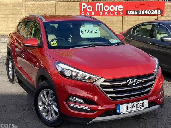 Hyundai Tucson SUV, Diesel, 2018, Red