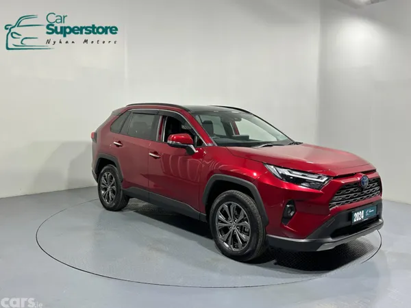 Toyota RAV4 SUV, Petrol Hybrid, 2024, Red
