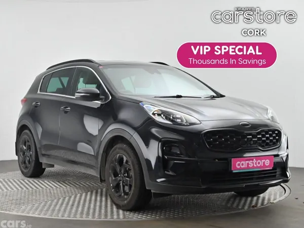 Kia Sportage SUV, Diesel Hybrid, 2021, Black