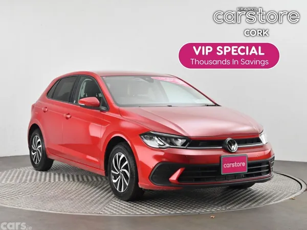 Volkswagen Polo Hatchback, Petrol, 2024, Red