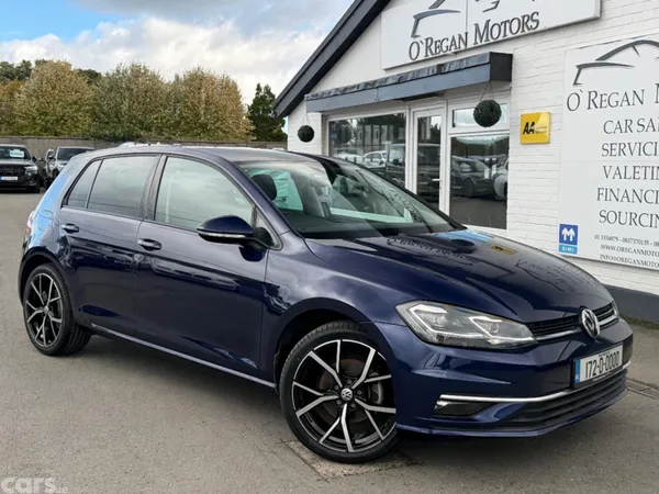Volkswagen Golf Hatchback, Petrol, 2017, Blue