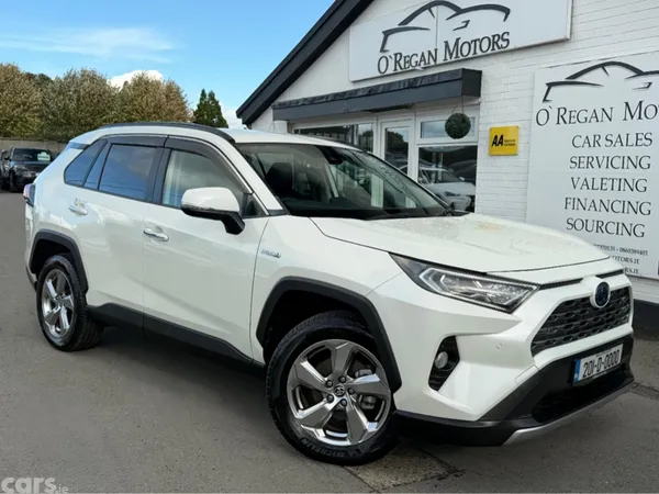 Toyota RAV4 MPV, Petrol Hybrid, 2020, White