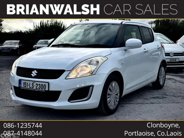 Suzuki Swift Hatchback, Petrol, 2015, White