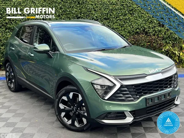 Kia Sportage SUV, Petrol Plug-in Hybrid, 2022, Green