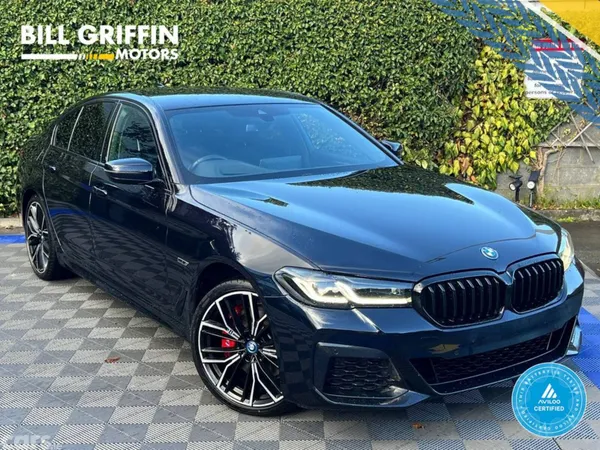 BMW 5-Series Saloon, Petrol Plug-in Hybrid, 2022, Black