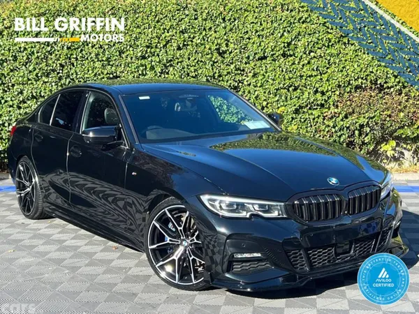 BMW 3-Series Saloon, Petrol Plug-in Hybrid, 2021, Black
