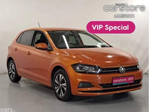 Volkswagen Polo Hatchback, Petrol, 2019, Orange