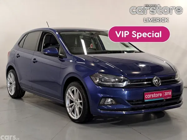 Volkswagen Polo Hatchback, Petrol, 2018, Blue