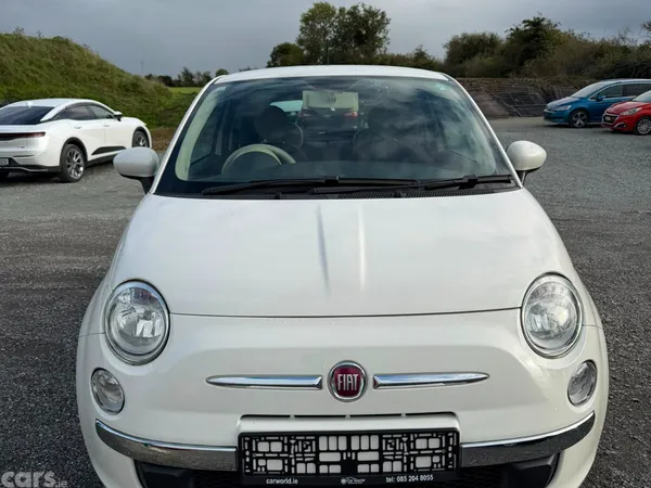 Fiat 500 Hatchback, Petrol, 2015, White