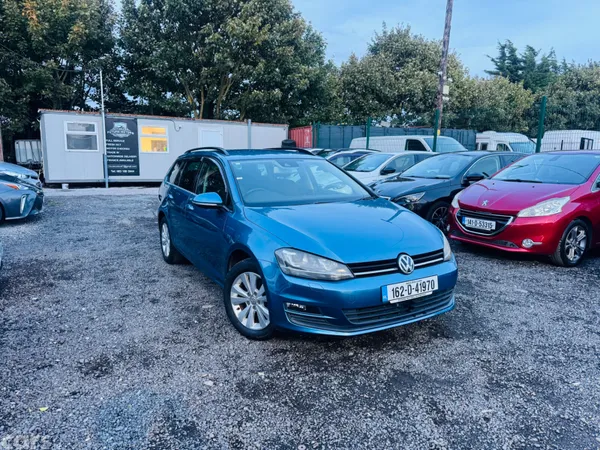 Volkswagen Golf Estate, Petrol, 2016, Blue