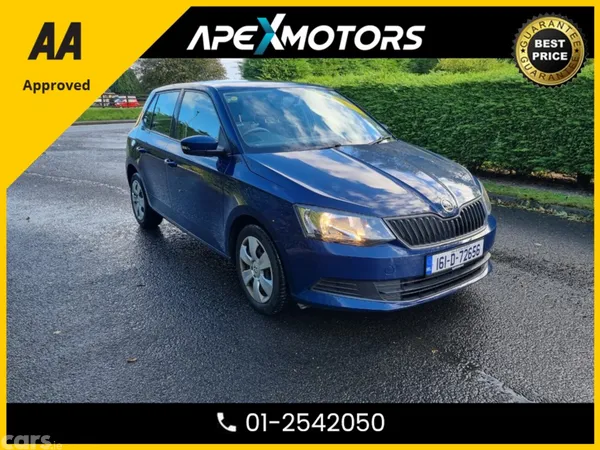 Skoda Fabia Hatchback, Petrol, 2016, Blue