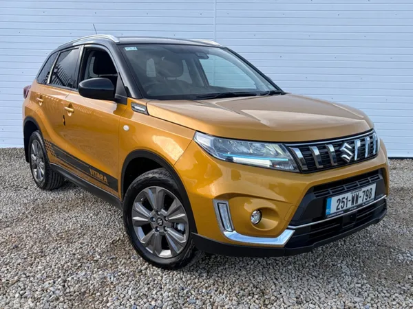 Suzuki Vitara SUV, Petrol Hybrid, 2025, Yellow