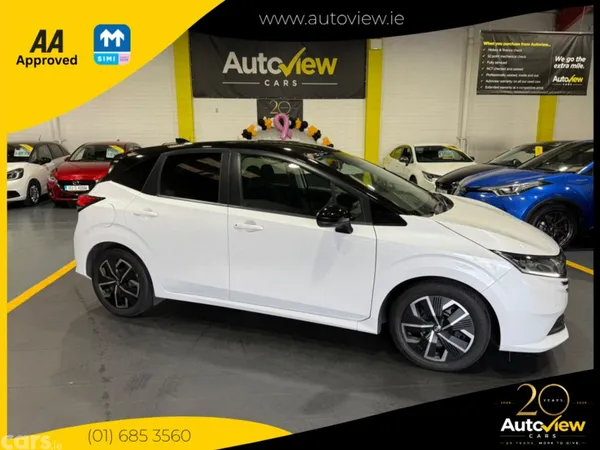 Nissan Note Hatchback, Petrol Hybrid, 2024, White