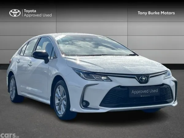 Toyota Corolla Saloon, Petrol Hybrid, 2026, White