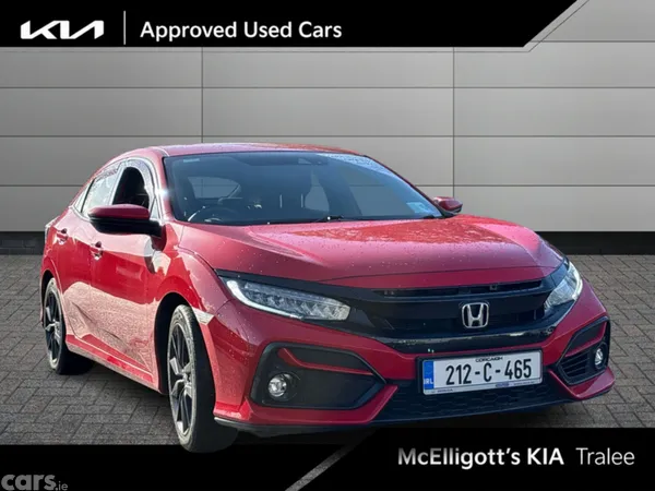 Honda Civic Hatchback, Diesel, 2021, Red