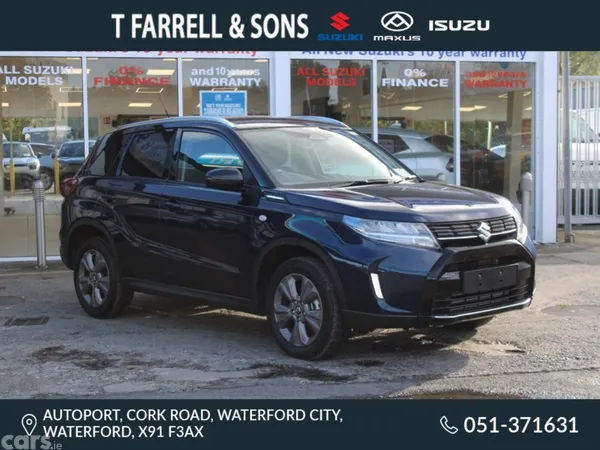 Suzuki Vitara SUV, Petrol Hybrid, 2027, Blue