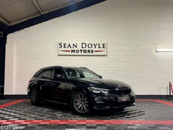 BMW 3-Series Estate, Petrol Plug-in Hybrid, 2021, Black