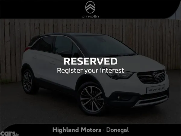 Opel Crossland X SUV, Petrol, 2018, White