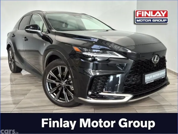 Lexus RX450H+ SUV, Petrol Hybrid, 2026, Black