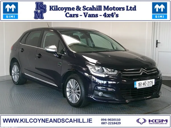 Citroen C4 Hatchback, Diesel, 2016, Blue