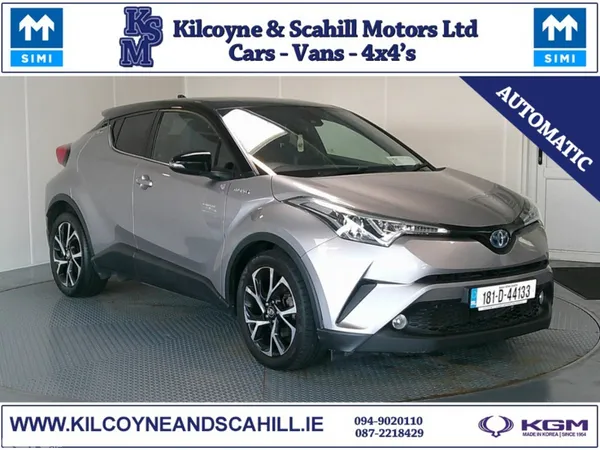 Toyota C-HR Hatchback, Petrol Hybrid, 2018, Grey