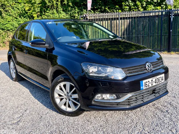 Volkswagen Polo Hatchback, Petrol, 2016, Black