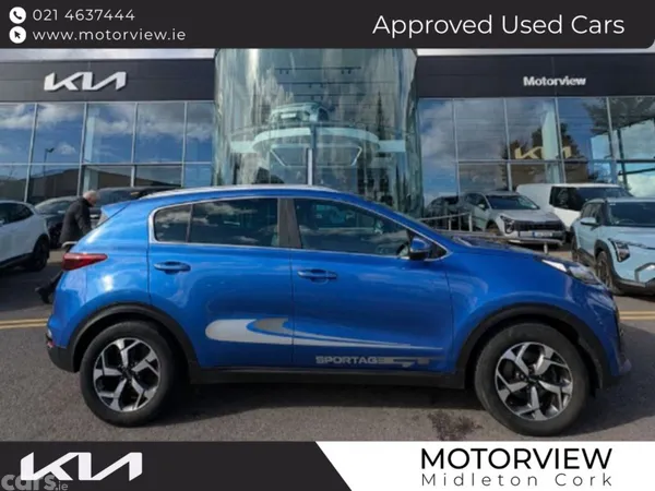 Kia Sportage SUV, Diesel, 2019, Blue