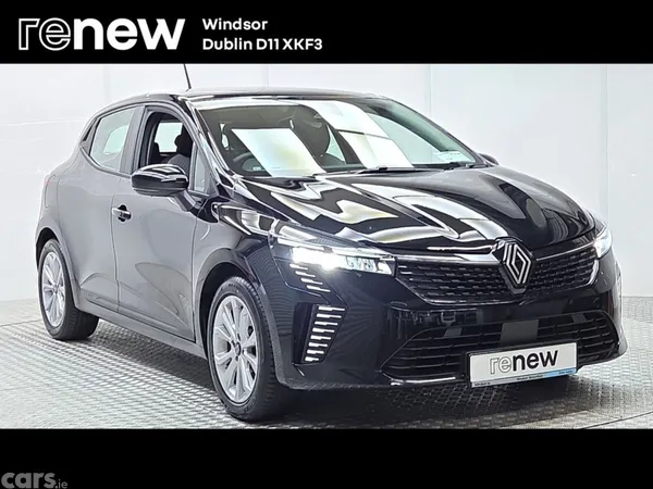 Renault Clio Hatchback, Petrol Hybrid, 2026, Black