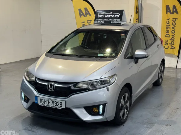 Honda Fit Hatchback, Petrol Hybrid, 2016, Silver