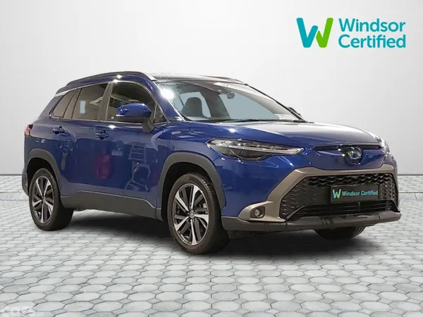 Toyota Corolla Cross SUV, Petrol Hybrid, 2022, Blue