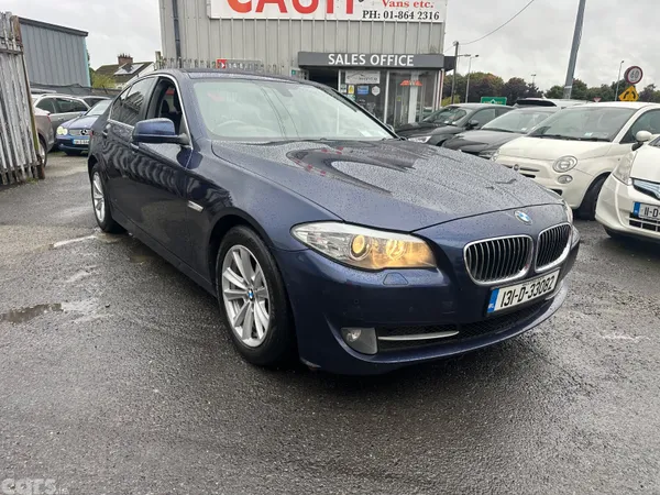 BMW 5-Series Saloon, Diesel, 2013, Blue