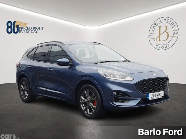 Ford Kuga SUV, Petrol Plug-in Hybrid, 2024, Blue