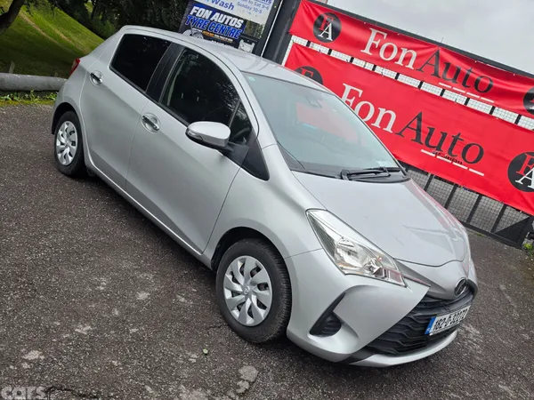 Toyota Vitz Hatchback, Petrol, 2018, Silver