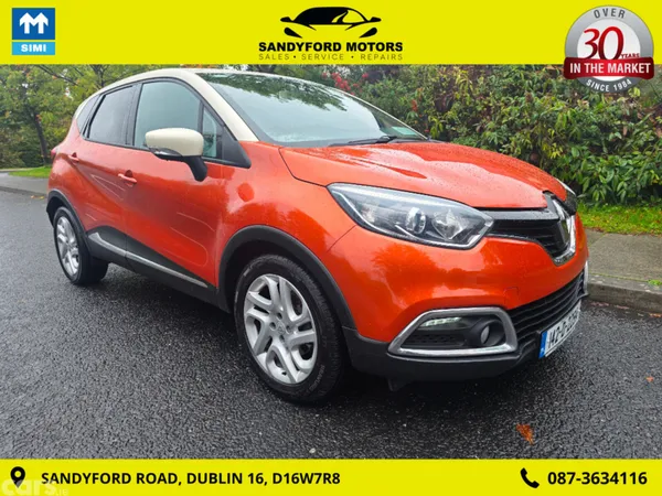Renault Captur Hatchback, Diesel, 2014, Orange