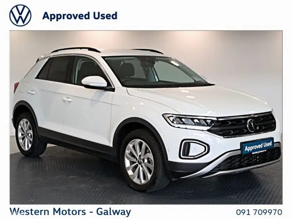 Volkswagen T-Roc SUV, Petrol, 2026, White