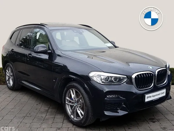 BMW X3 SUV, Petrol Plug-in Hybrid, 2021, Black