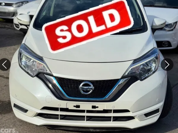 Nissan Note Hatchback, Petrol Hybrid, 2020, White