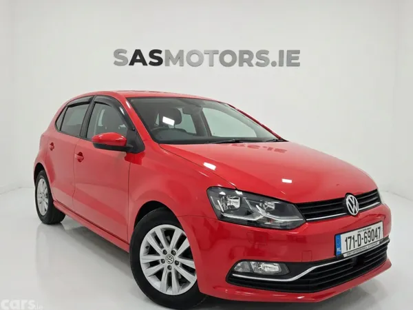 Volkswagen Polo Hatchback, Petrol, 2017, Red