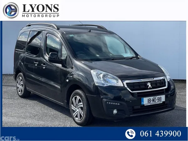 Peugeot Partner Tepee MPV, Diesel, 2018, Black