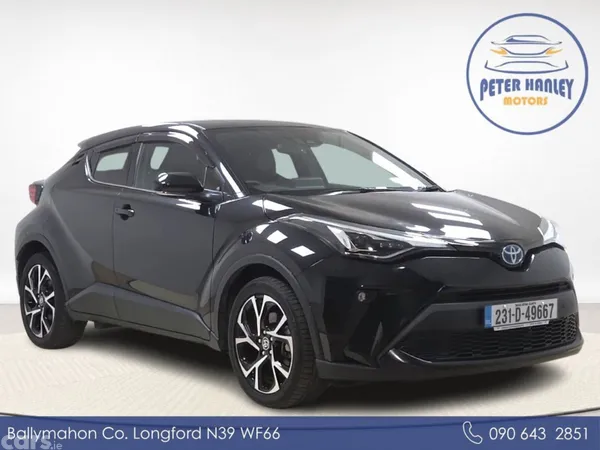 Toyota C-HR SUV, Petrol Hybrid, 2023, Black