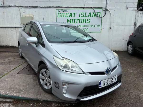 Toyota Prius Hatchback, Petrol Hybrid, 2012, Silver