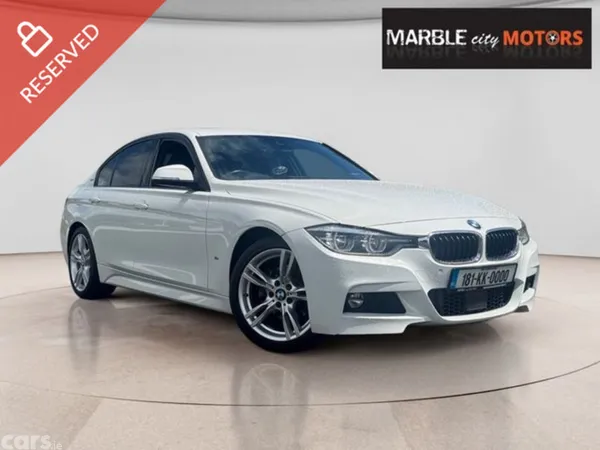 BMW 3-Series Saloon, Petrol Plug-in Hybrid, 2018, White