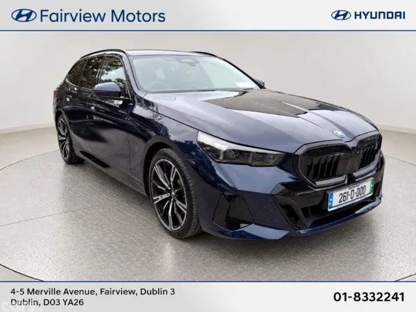 BMW i5 Estate, Electric, 2026, Blue