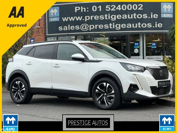 Peugeot 2008 SUV, Petrol, 2021, White