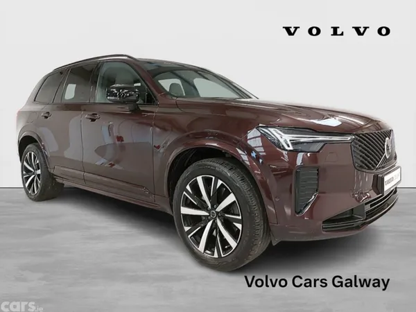 Volvo XC90 SUV, Petrol Plug-in Hybrid, 2025, Red