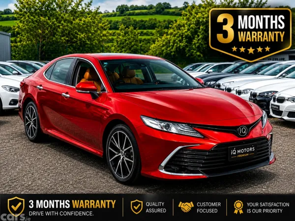 Toyota Camry Saloon, Petrol Hybrid, 2023, Red