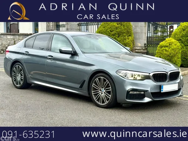 BMW 5-Series Saloon, Diesel, 2017, Grey