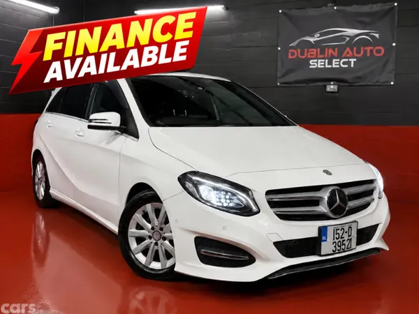 Mercedes-Benz B-Class MPV, Petrol, 2015, White