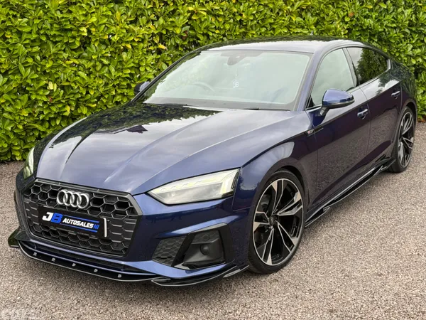 Audi A5 Coupe, Diesel Hybrid, 2021, Blue